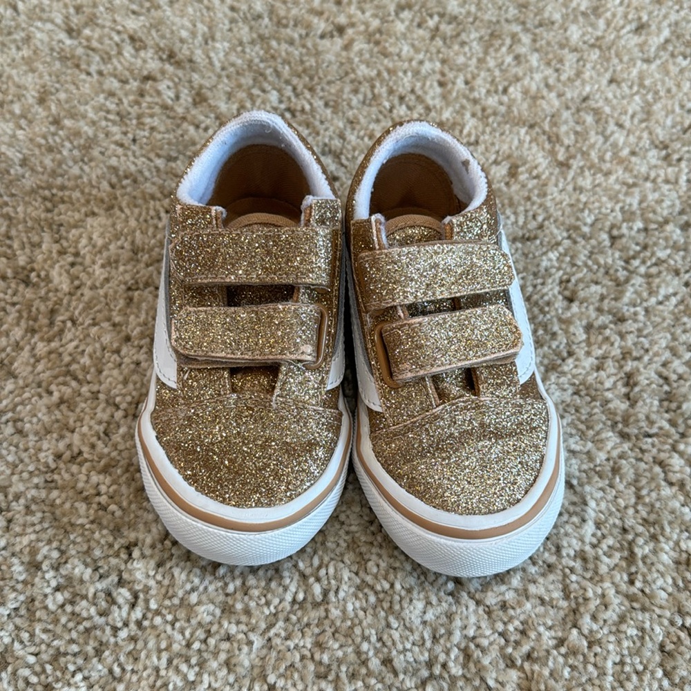 Vans old school V glitter